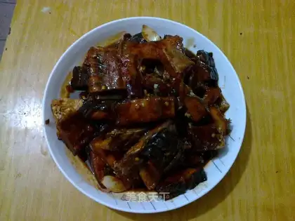 Red salted fish