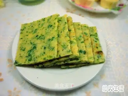 Celery eggcake