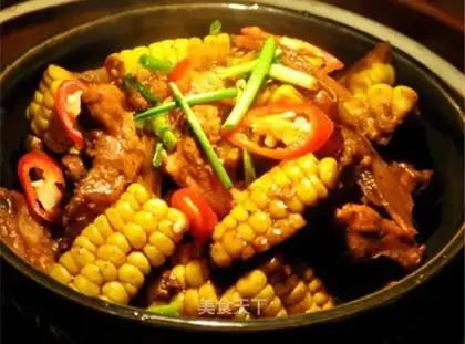Sweet corn ribs