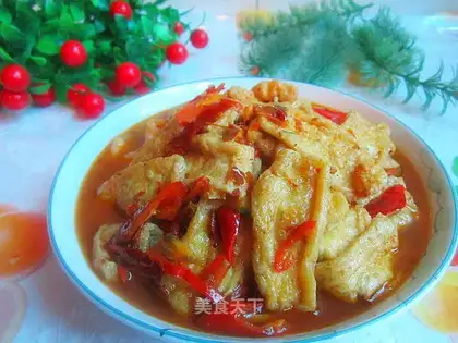 Red tofu