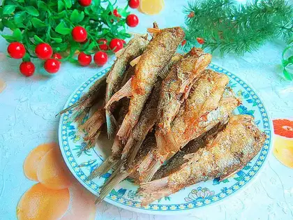 Fried riverfish