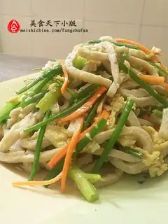 Fish noodles