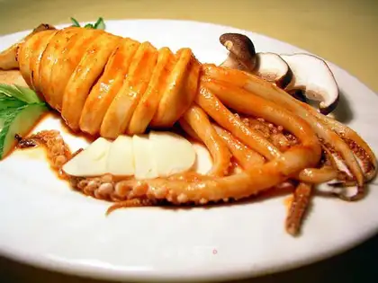Black pepper squid