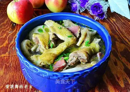 Lian's salty chicken soup