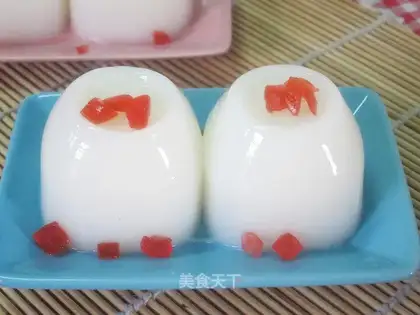 Almond Lou pudding