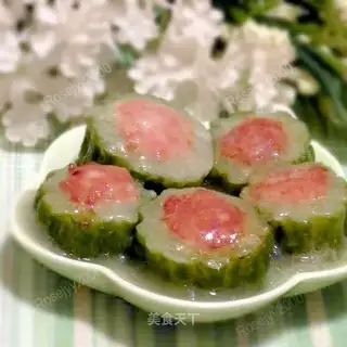 Fry melons