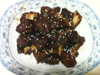 Sugar vinegar ribs