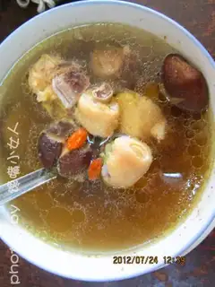 Chicken leg soup