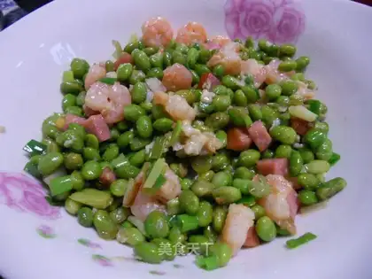 Soybeans and shrimp