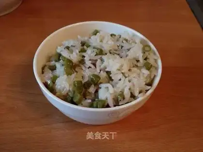 Sour bean bean rice
