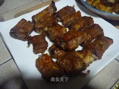 Classic garlic ribs