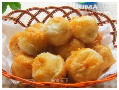 Fry sesame soup