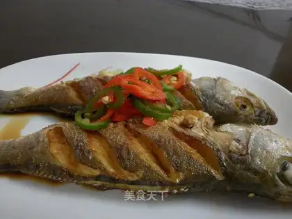 Home-cooked fish