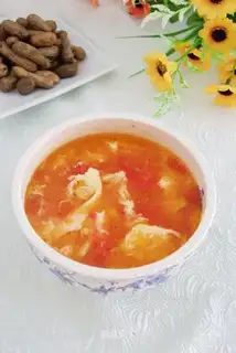 Tomatoe egg soup