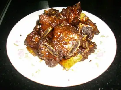 Sugar vinegar ribs