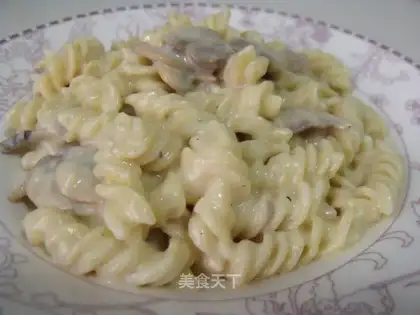 Milky mushroom pasta