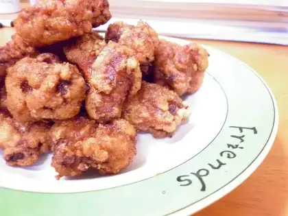 Fried sugar curd ribs