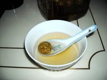 Green plum wine