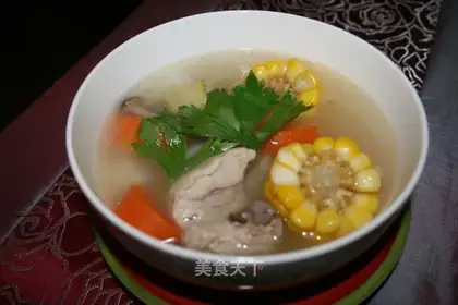 The soup of the veggies