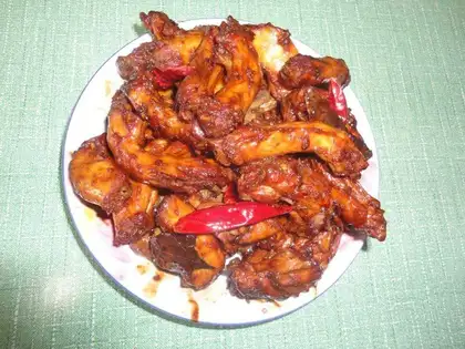 Hot chicken neck
