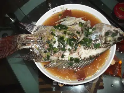 Steam fish