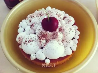 Cherry cheesecake