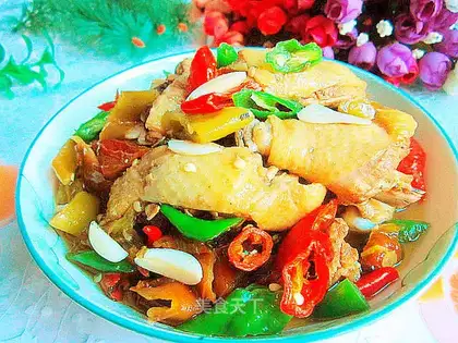 Sour chicken