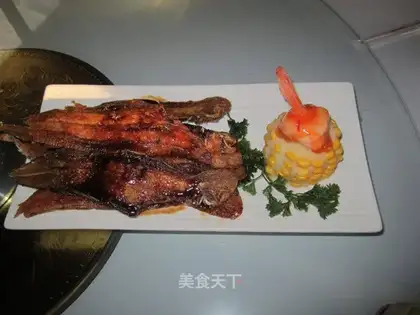 Dry-cooked fish
