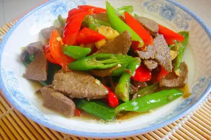 Fried liver