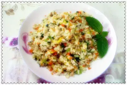 Eggflower and vegetable fried rice