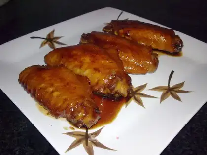 Coke chicken wings