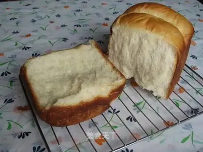 White toast