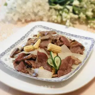 Beef fried corn core