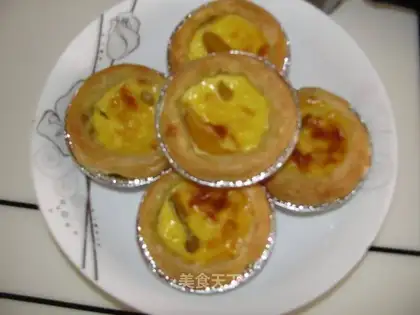 Peach omelet