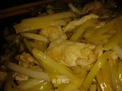 Garlic eggs