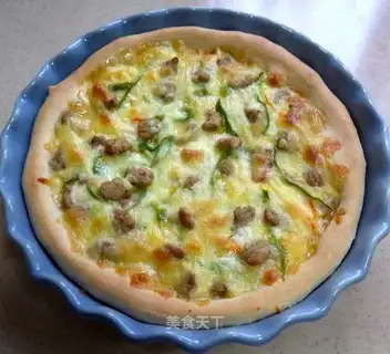 Beef pizza