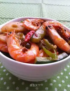 Spicy shrimp