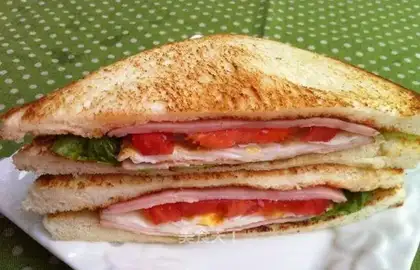 A simple sandwich