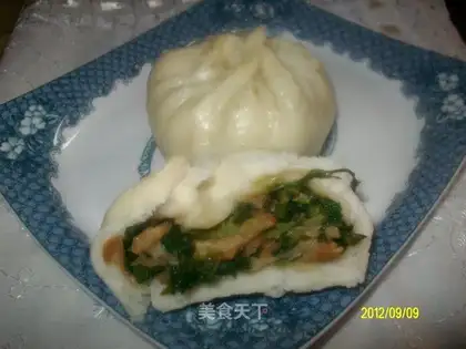 Cabbage and sweet sauce