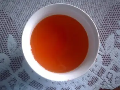 Homemade shrimp oil