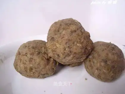 Homemade green bean sand