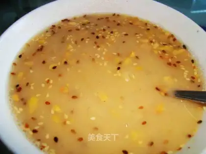 Homemade oil tea