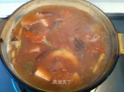 Korean sauce soup