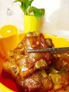 Orange juice ribs