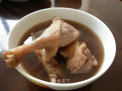 ♪ Duck mother soup ♪