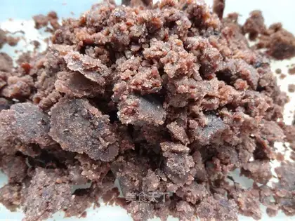 Homemade red bean sand
