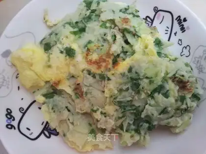 Milk eggs fall down