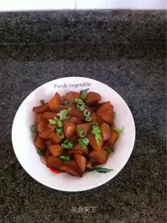 Red burning radish