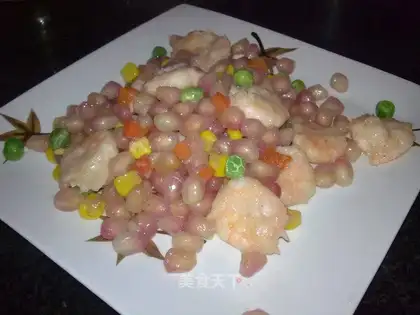 Pomegranate shrimp