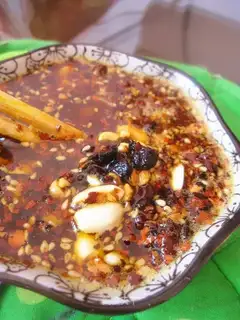 Homemade chili sauce